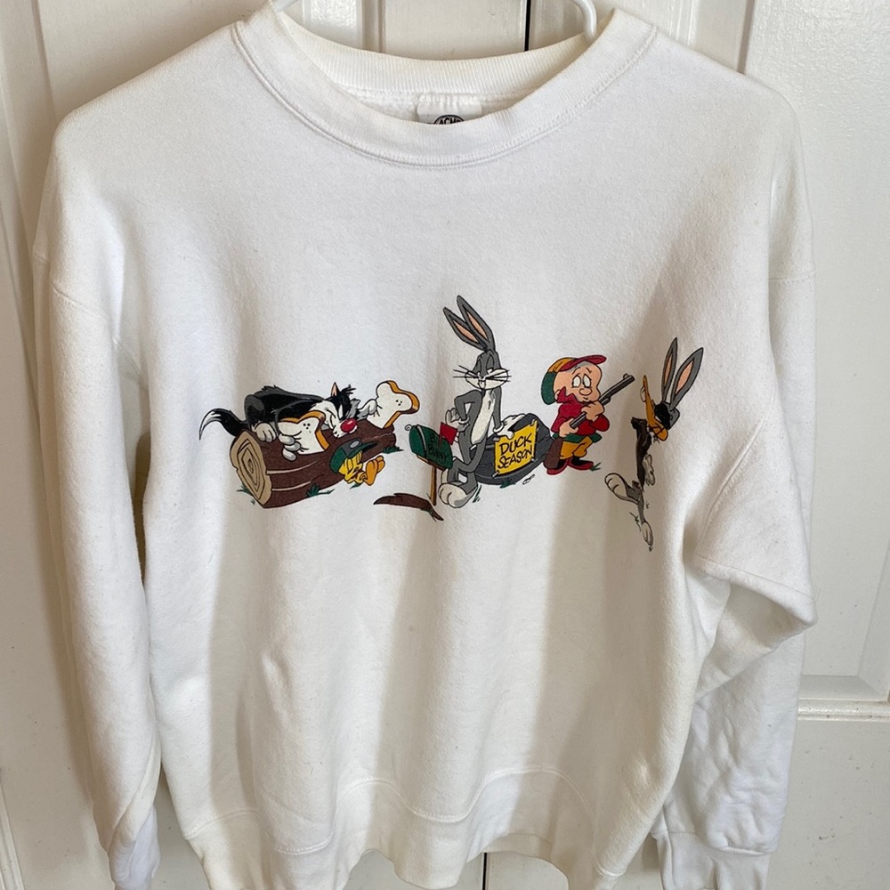 Vintage Warner Brothers Looney Tunes Characters Sweatshirt